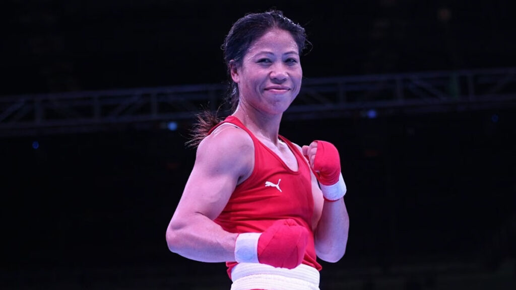 mary kom information in marathi